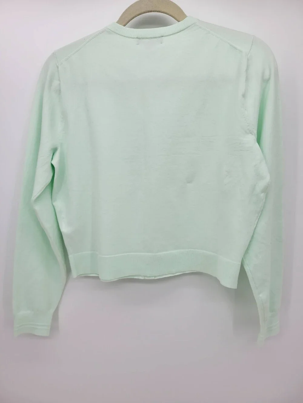 J Crew Jackie cardigan CJ755 Size M Jade Mist
